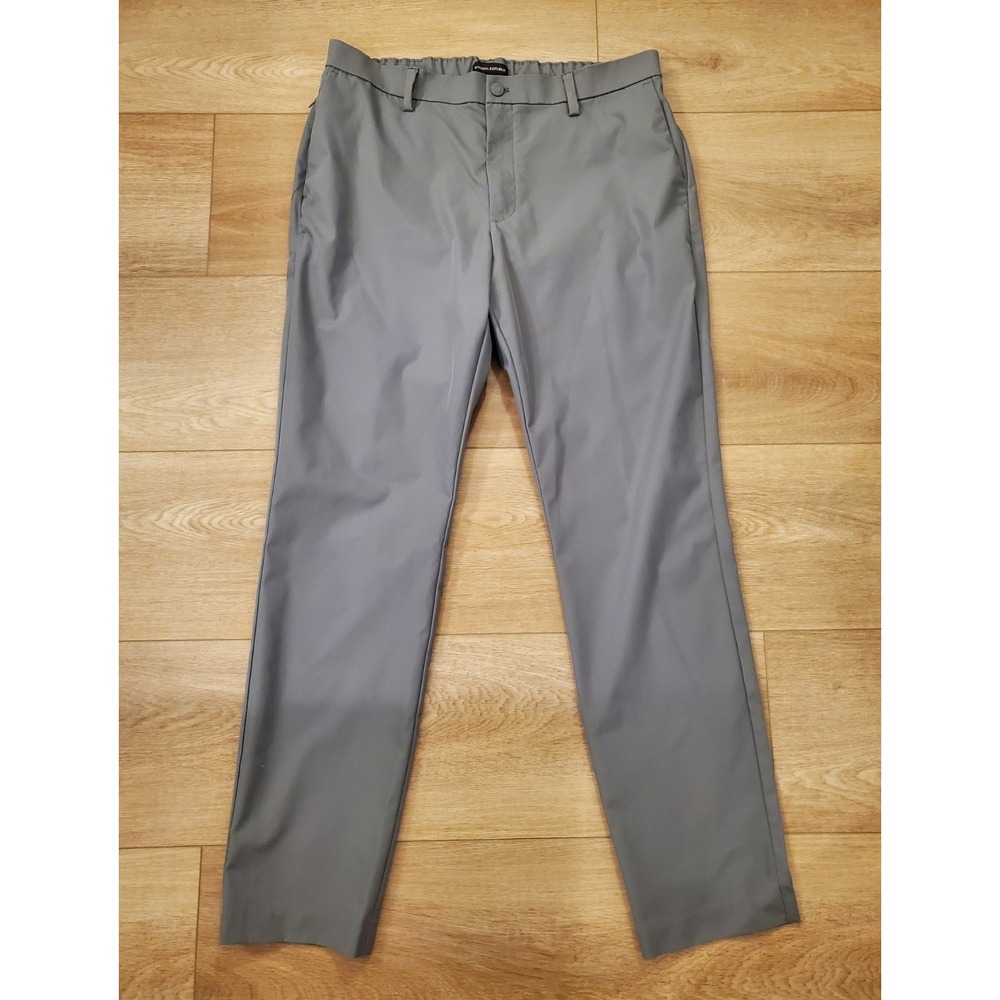 Banana Republic Men's Gray Tech Slim Fit Chino Pants 38W